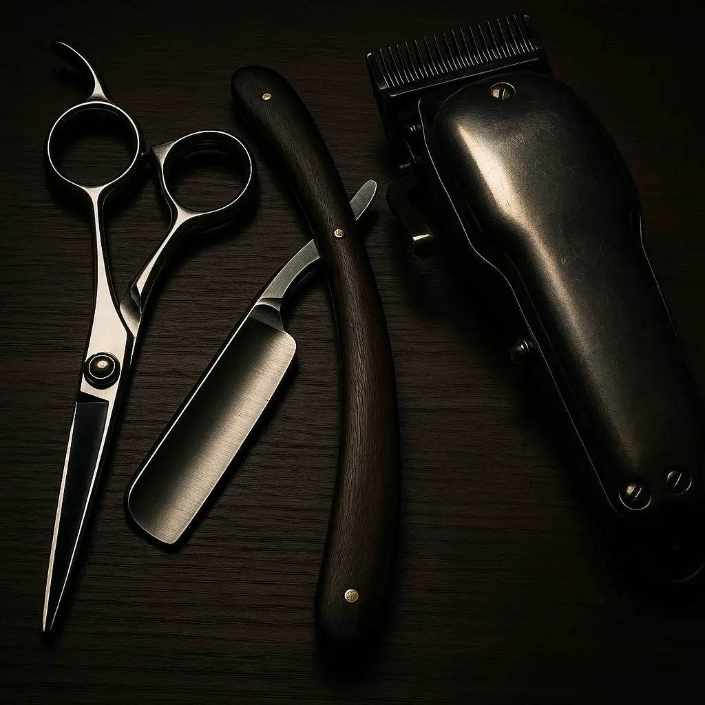 Professional barber tools